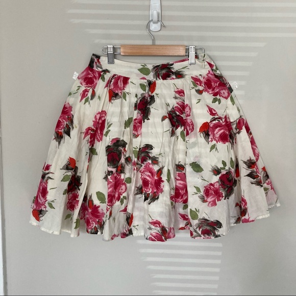 xxi Floral Cotton Skirt - Picture 2 of 15